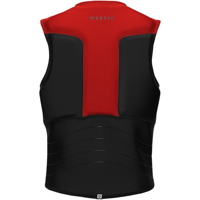 2024 Mystic Mens Block Front Zip Impact Vest 35005.230212 - Red